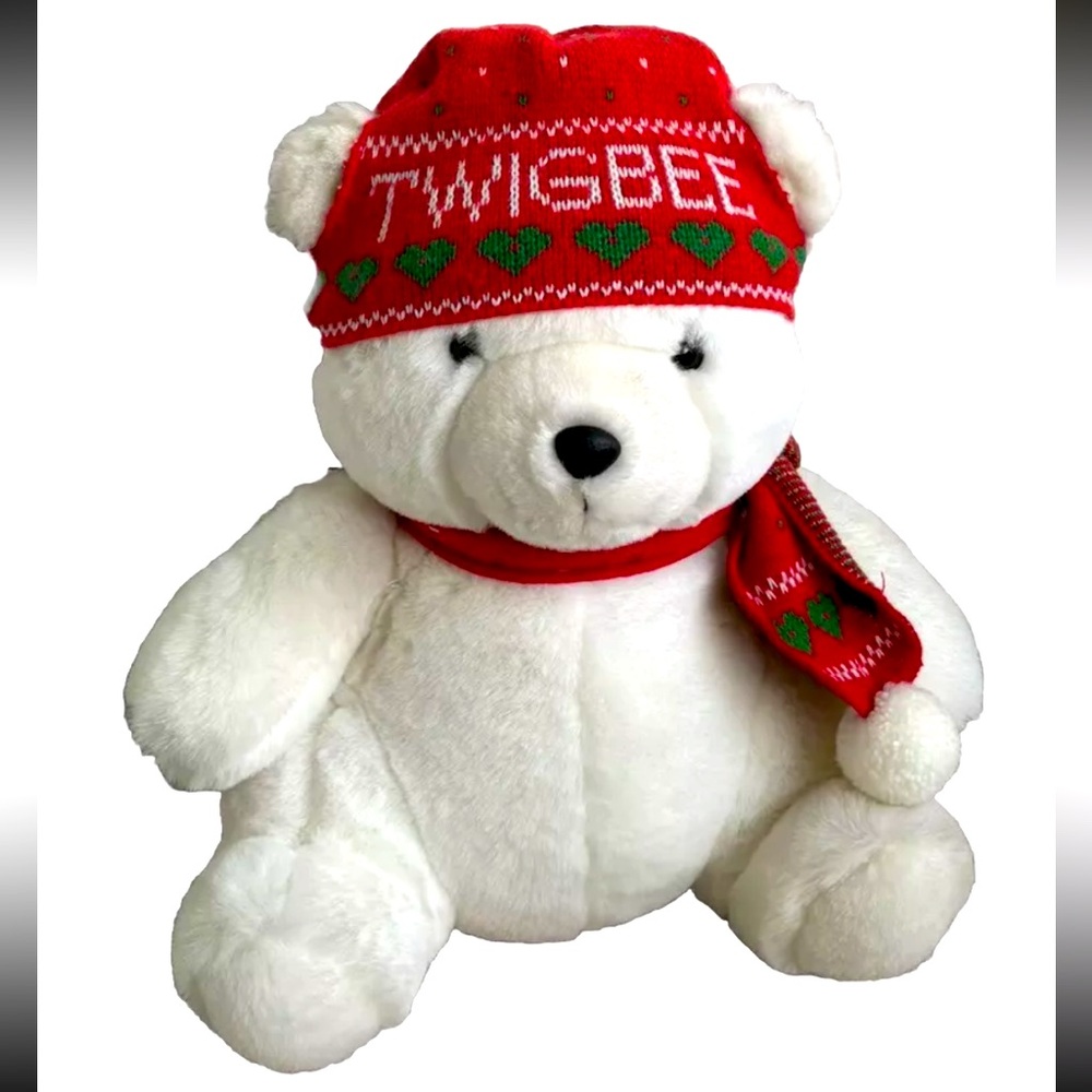 Twigbee Bear Plush 16" Higbee's Department Store Ohio Christmas VINTAGE